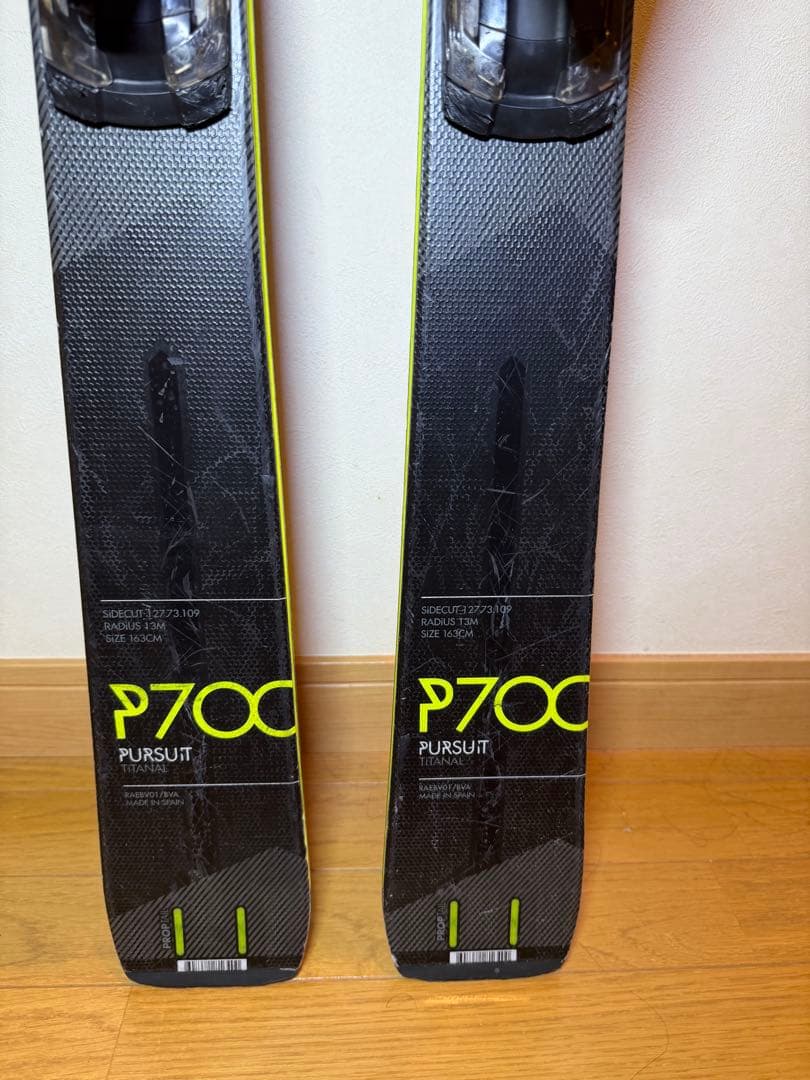 スキー ROSSIGNOL PURSUIT 700 Ti TPX 163cm