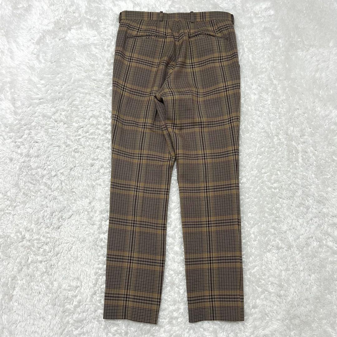 極美品✨AURALEE WOOL SERGE CHECK SLACKS サイズ4