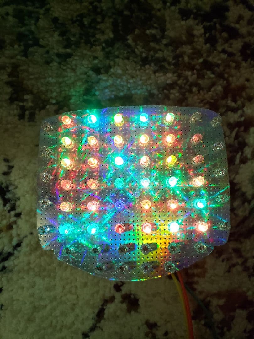 ホーク2 ホーク3 流れるようなLEDテールライト　テールランプ　基盤レインボー