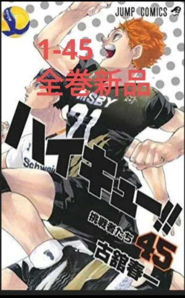 ハイキュー!! 1-45巻セット