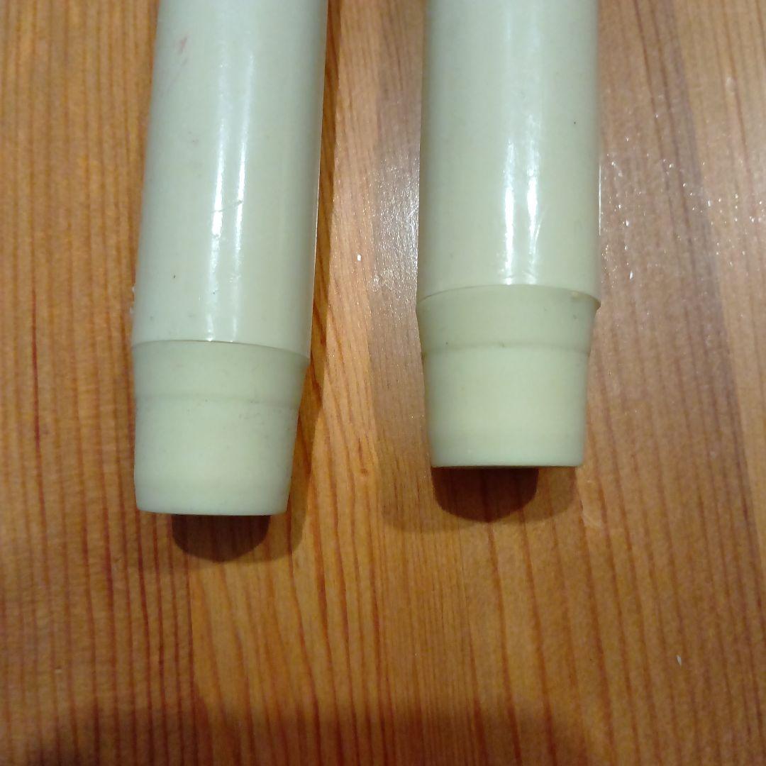 LEDキャンドル　ルミナラーテーパー2本セット　リモコン＆スタンド付き