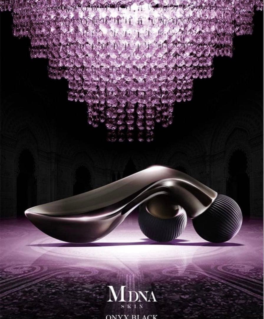 MDNA SKIN エムディーエムエースキン 美容ローラー オニキスブラック