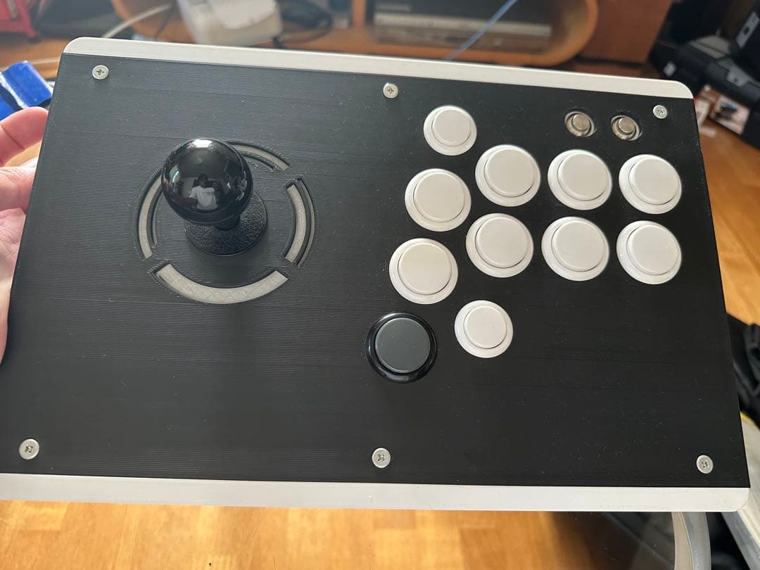 【DP-5/レバーモデル】シャイニーブラック/LED搭載モデル　24mmサイズ