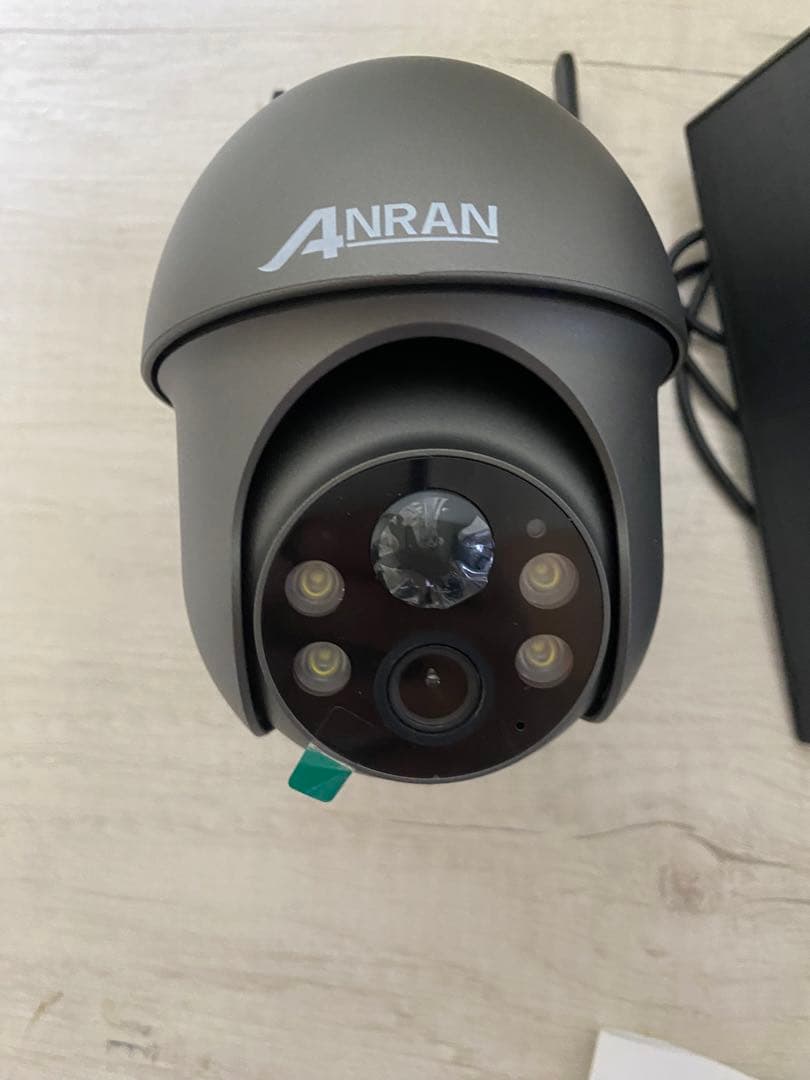 ANRAN 防犯カメラ屋外 ソーラー ワイヤレス 500万画素 wifi 金具付