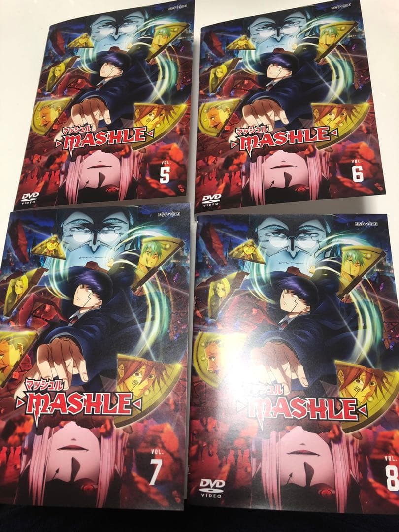 マッシュル-MASHLE- DVD 5-8巻セット《レンタル落ちDVD》