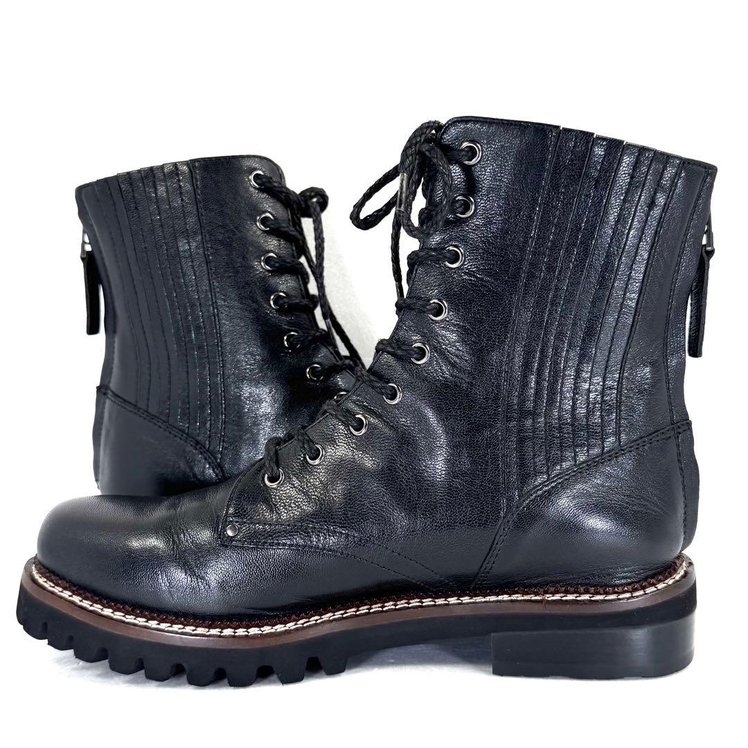 【yuko imanishi +】 レースアップブーツ （25cm） MIKU