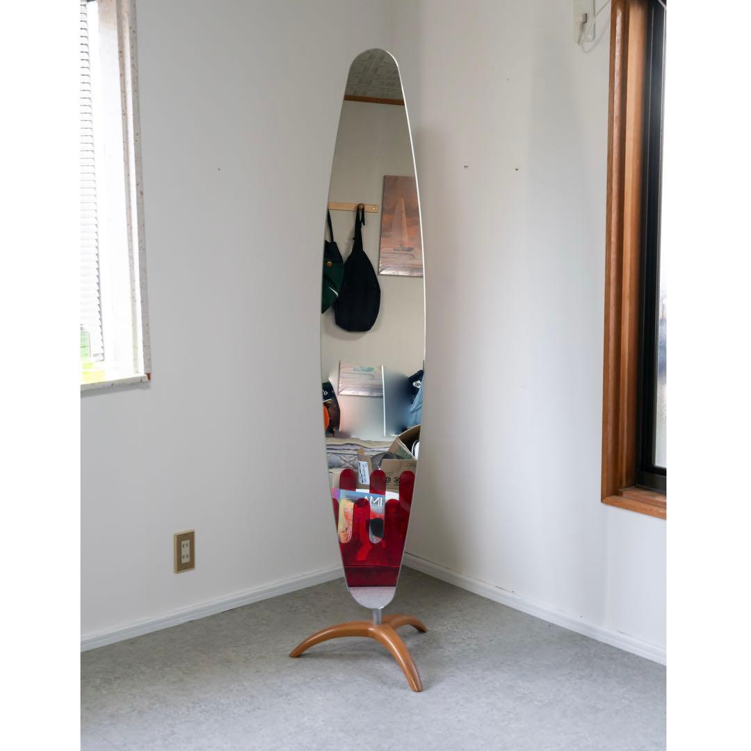 北欧モダン ヴィンテージ スタンドミラー 姿見 【大阪直接引取・関西配送】