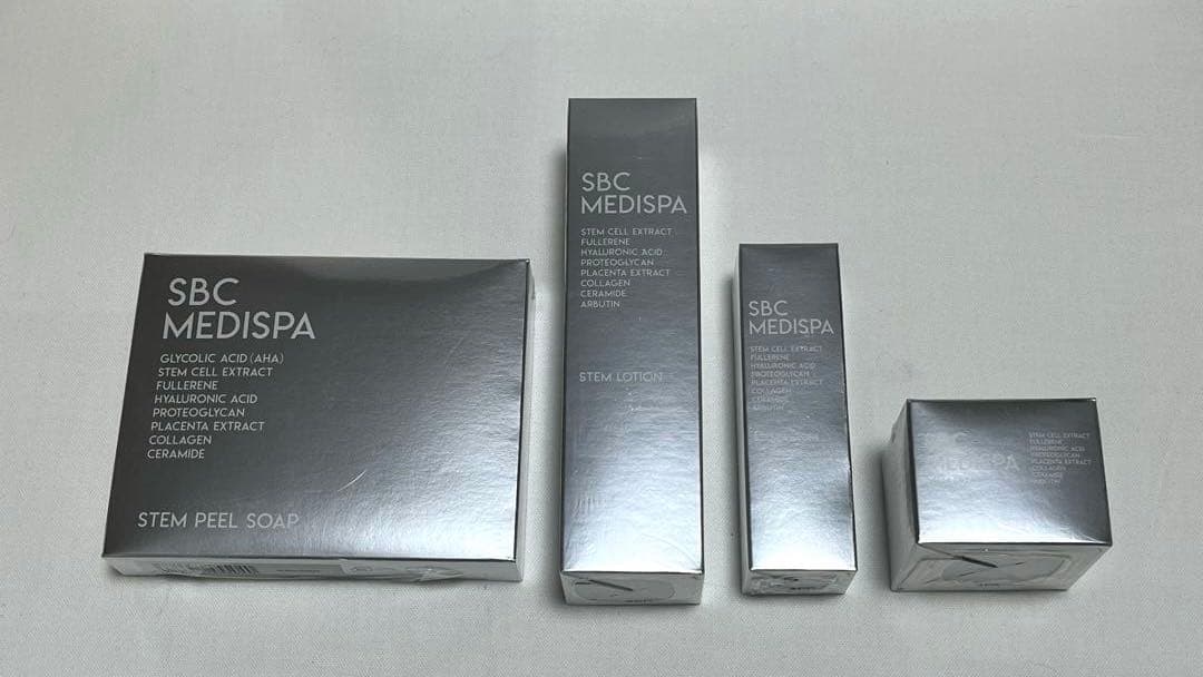 【新品未開封】SBC MEDISPA 基本３ステップ+ソープ スキンケアセット