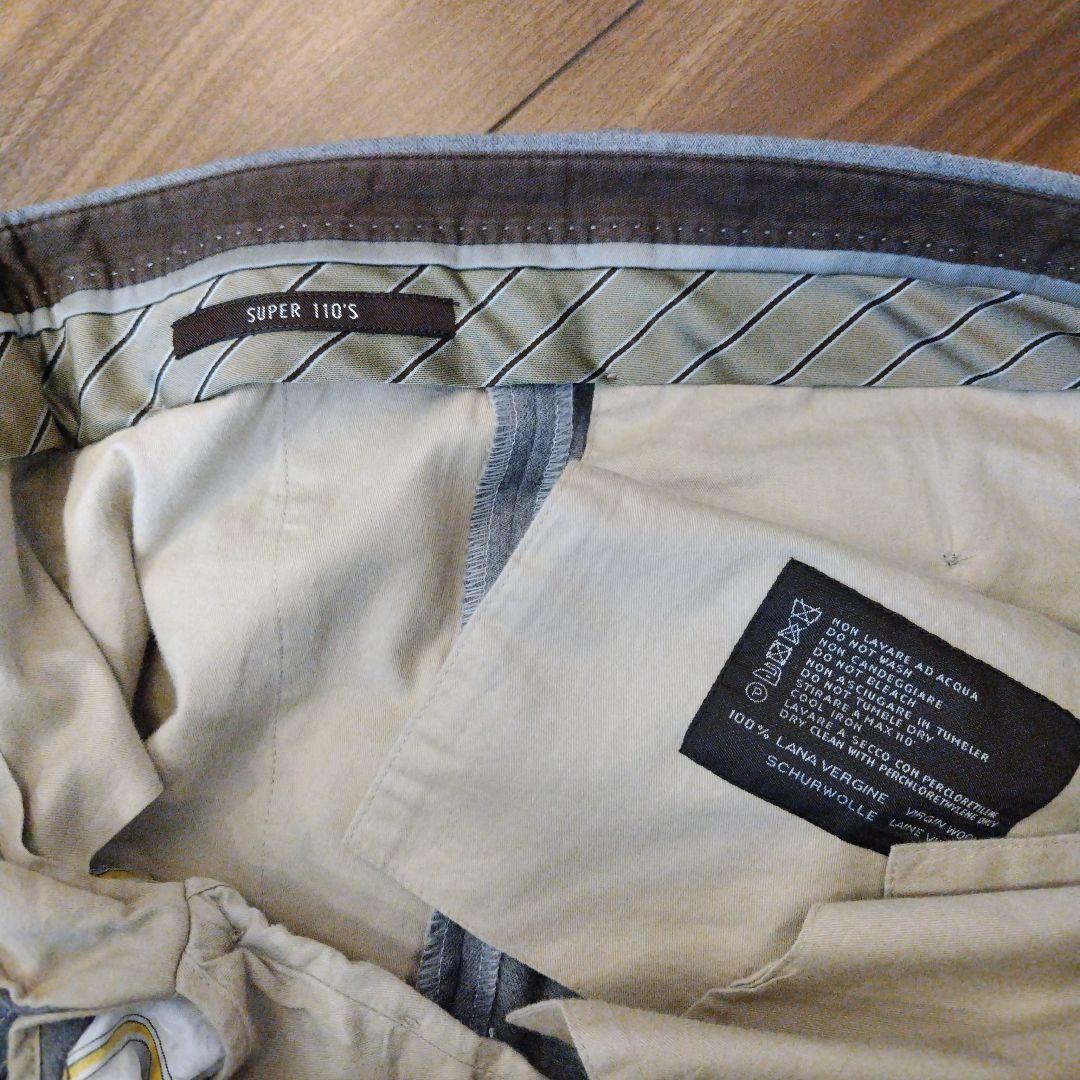 週末限定値下げ！美品 ビームスエフ BEAMS f PT01 ウールパンツ