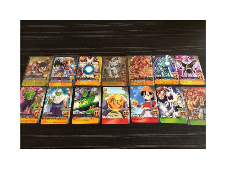 ドラゴンボールデータカードダスW爆裂インパクト　全14枚