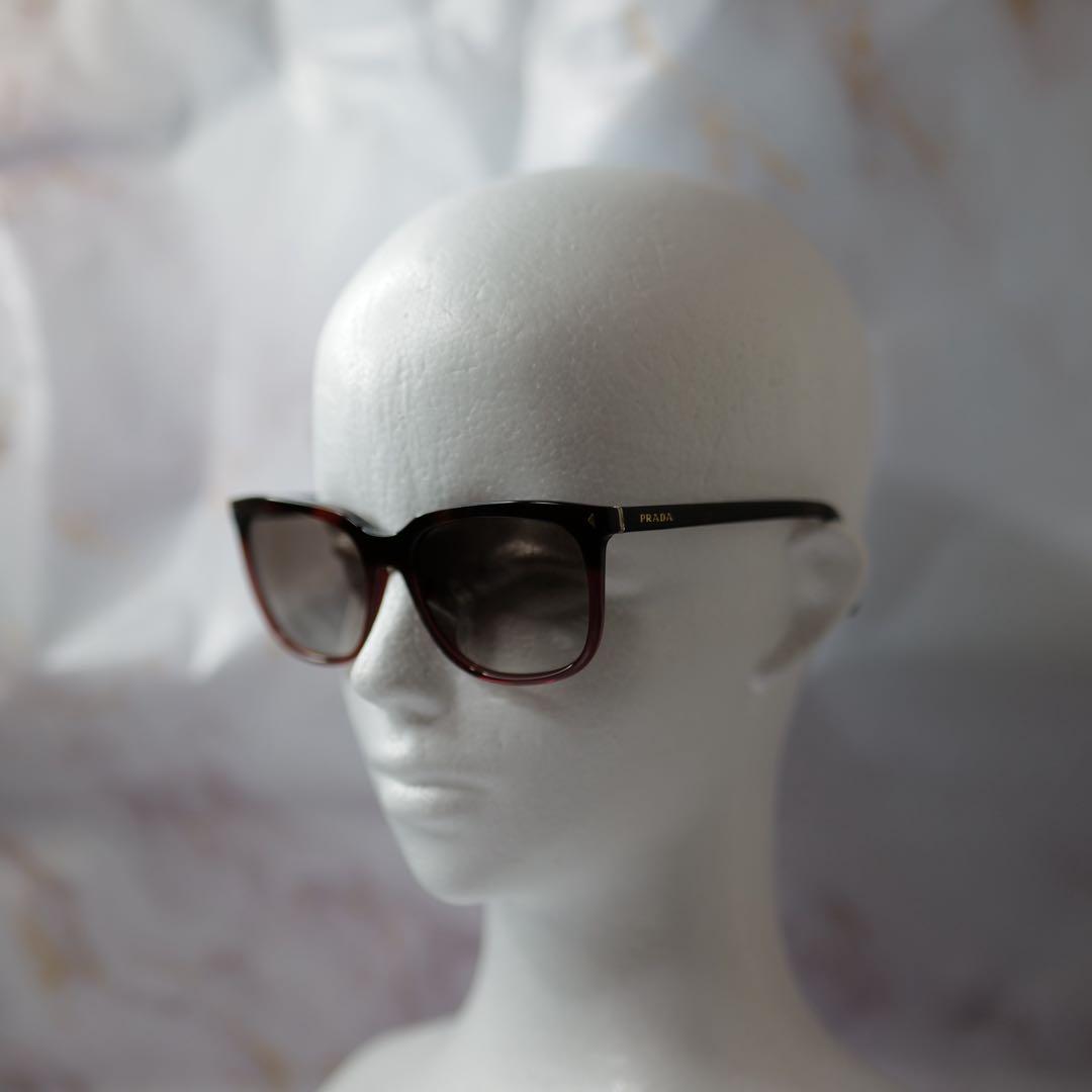 レイちゃんさん専用 PRADA プラダ スクエア Y2K べっ甲 ケース付き