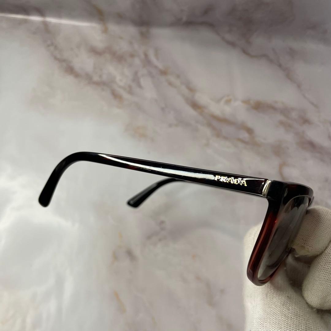 レイちゃんさん専用 PRADA プラダ スクエア Y2K べっ甲 ケース付き