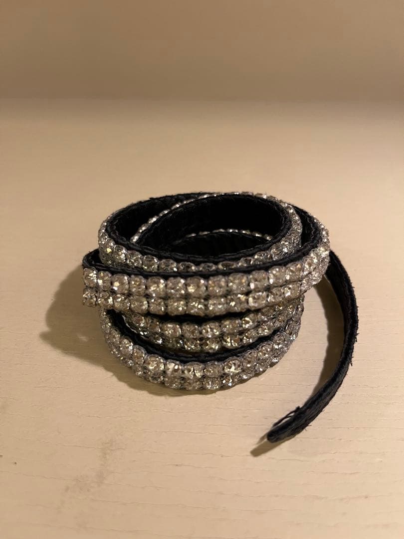 Jean Francois Mimilla レザーブレスレット/ バングル