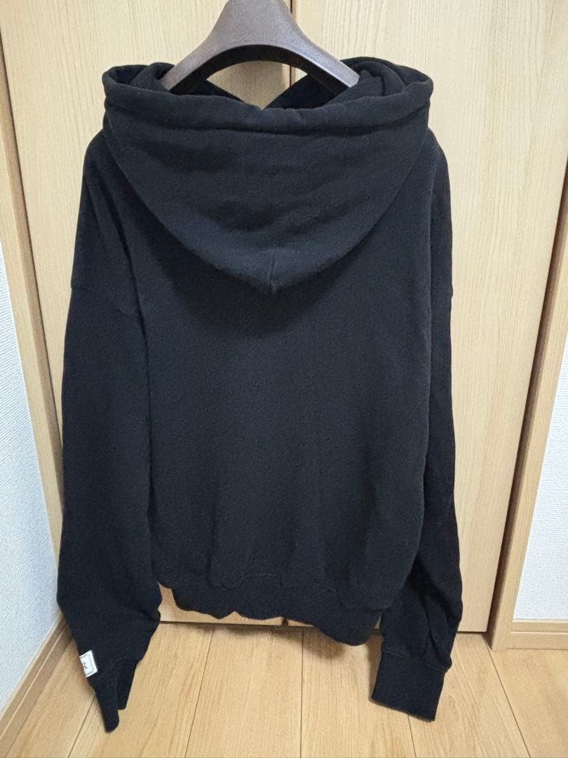 SATUR セター　パーカー　フーディー　Mサイズ　ブラック