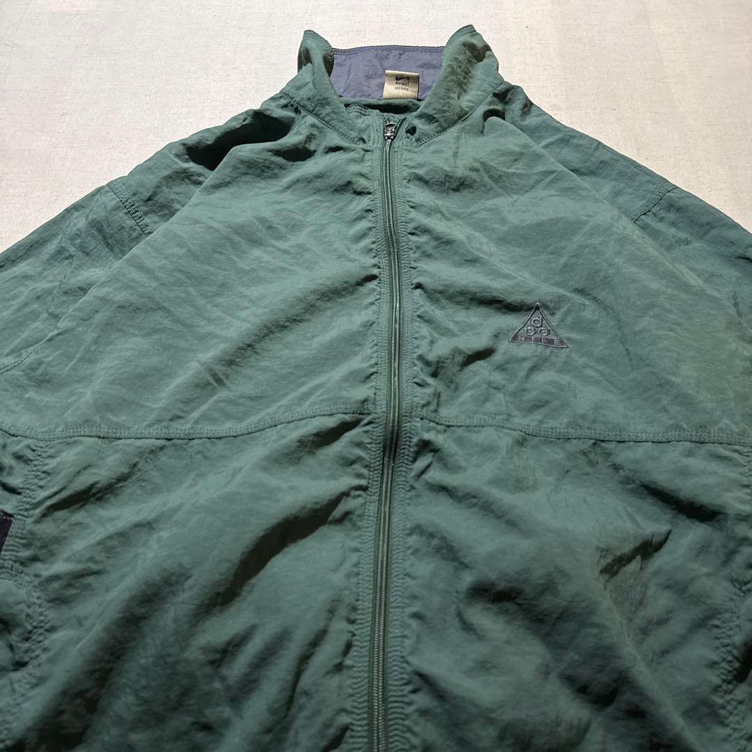 00s NIKE ACG ジップアップ ナイロンジャケット テック Y2K XL