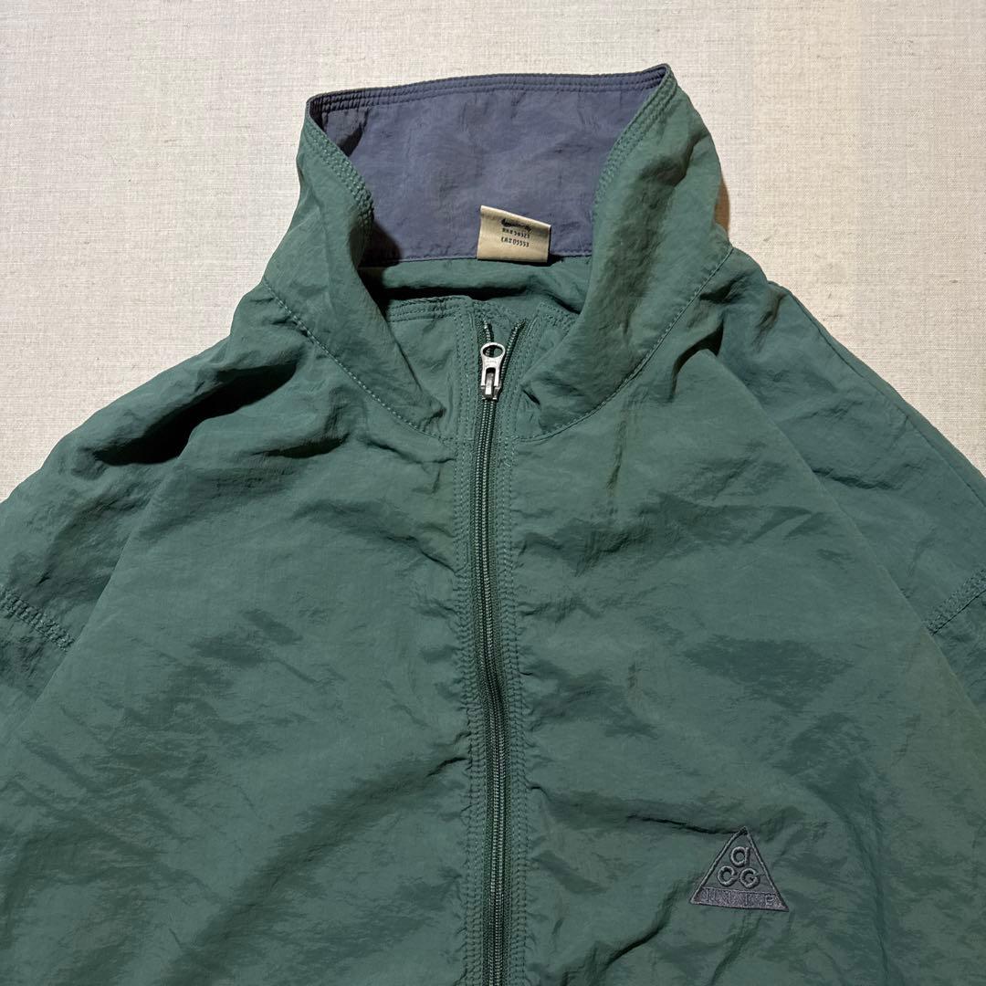 00s NIKE ACG ジップアップ ナイロンジャケット テック Y2K XL