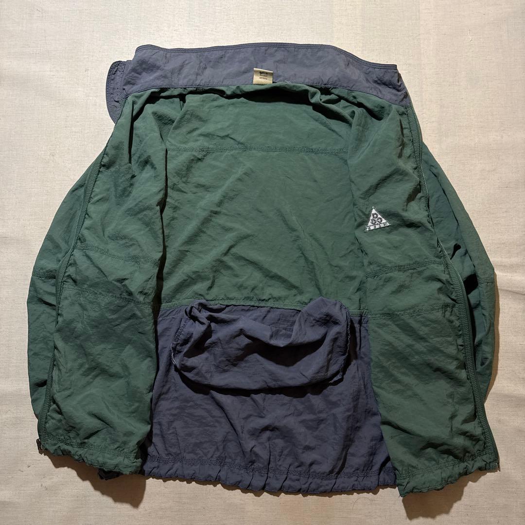 00s NIKE ACG ジップアップ ナイロンジャケット テック Y2K XL