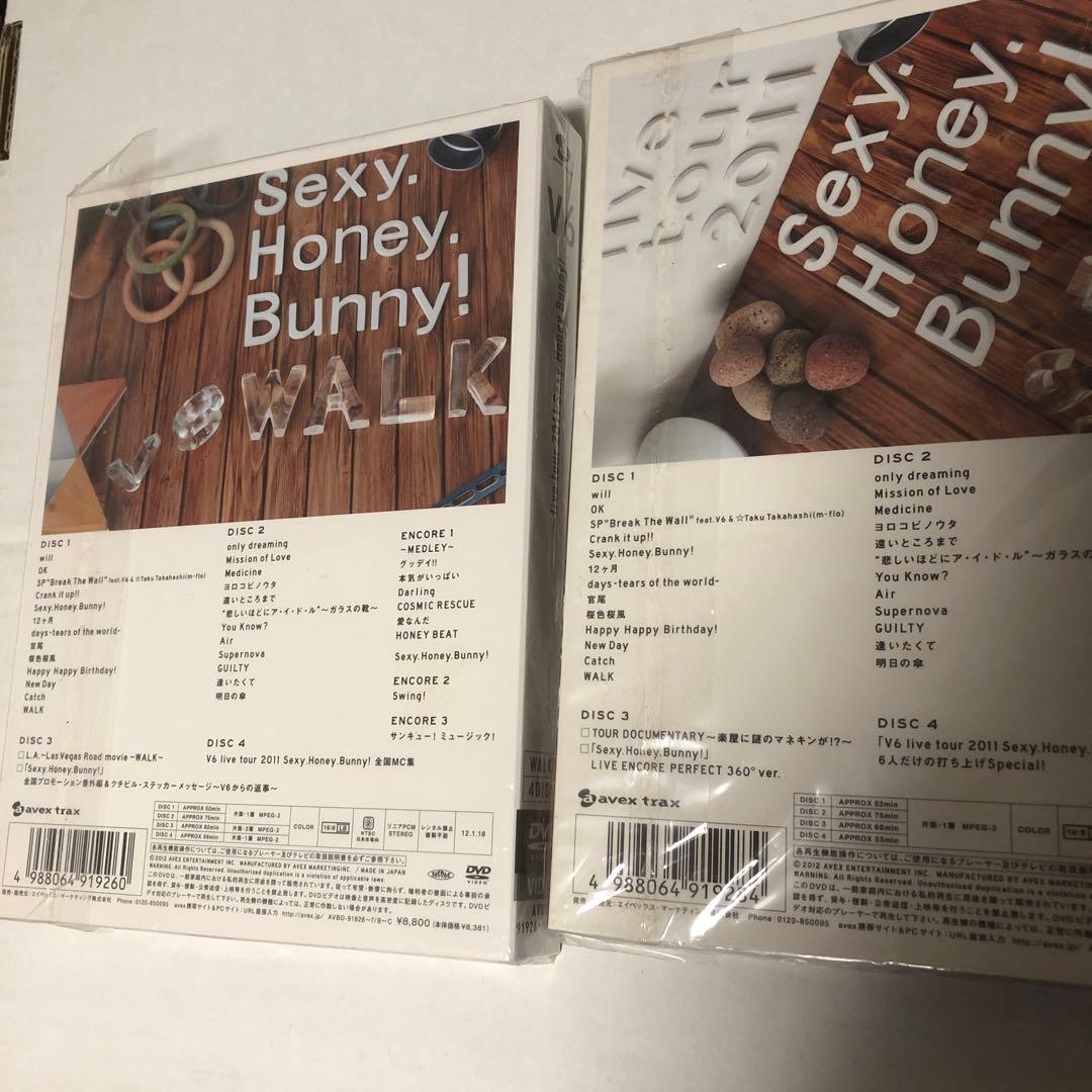 V6 Sexy.Honey.Bunny!  LIVE DVD セットセクバニ