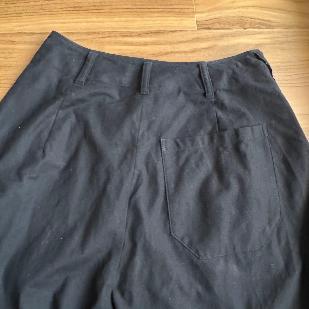 LIMI feu yohji ボトム　コットン　ブラック　LS-P13-029