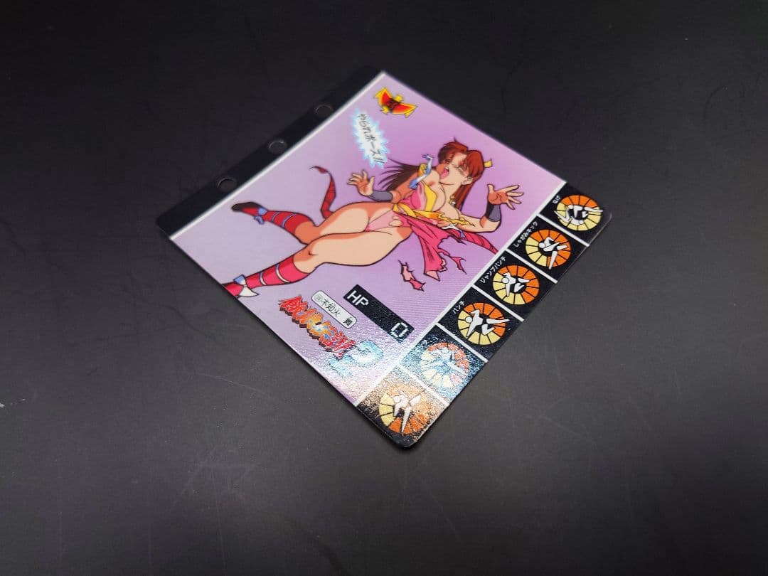 餓狼伝説　コレクションページ　不知火舞 やられポーズ　コレクションカード