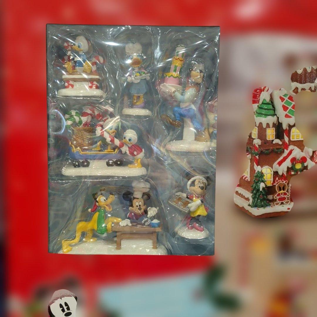 ディズニー 　クリスマス　ヴィレッジ　13ピース　コストコ