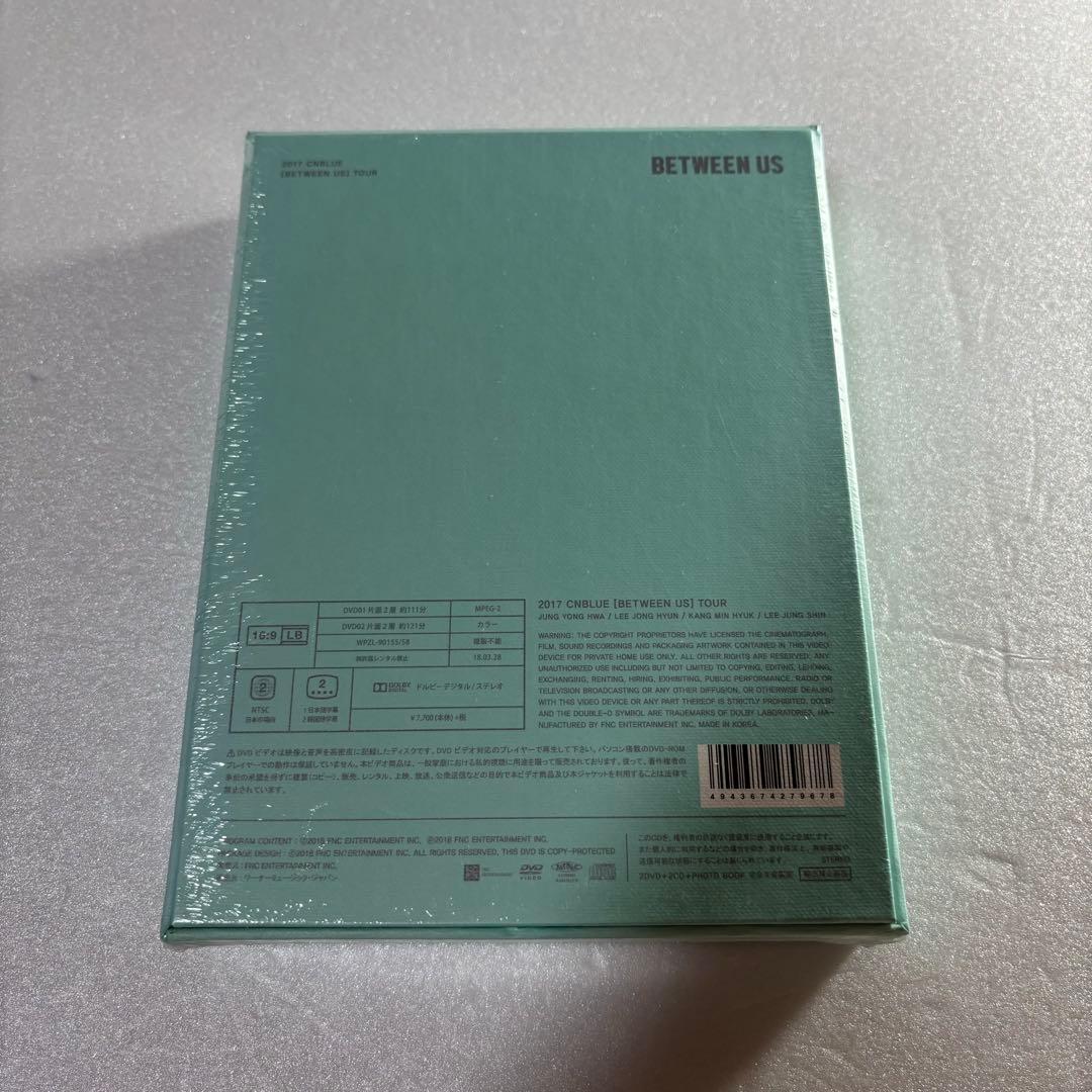 2017 CNBLUE LIVE BETWEEN US DVD CD 未開封