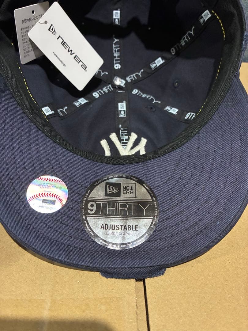 ニューエラ 9THIRTY GORO min-nano ヤンキース ダメージ
