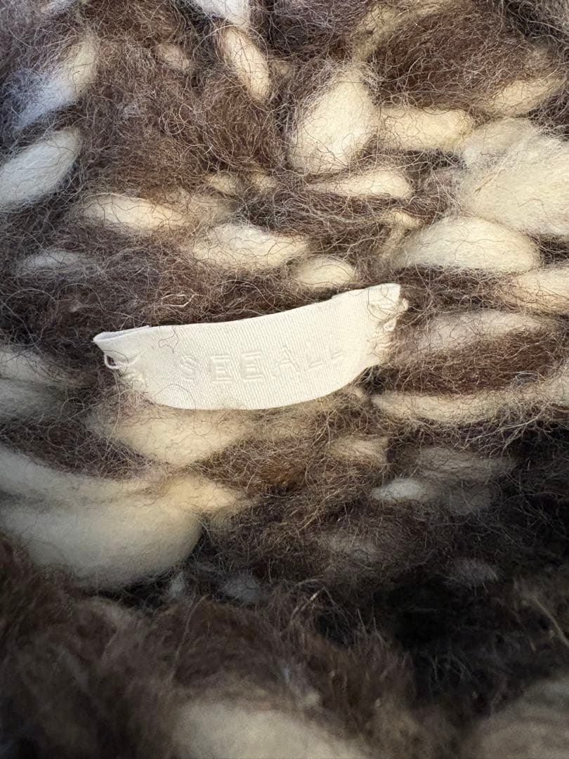 Seeall oversize hand knit シーオール ニット シシクイ