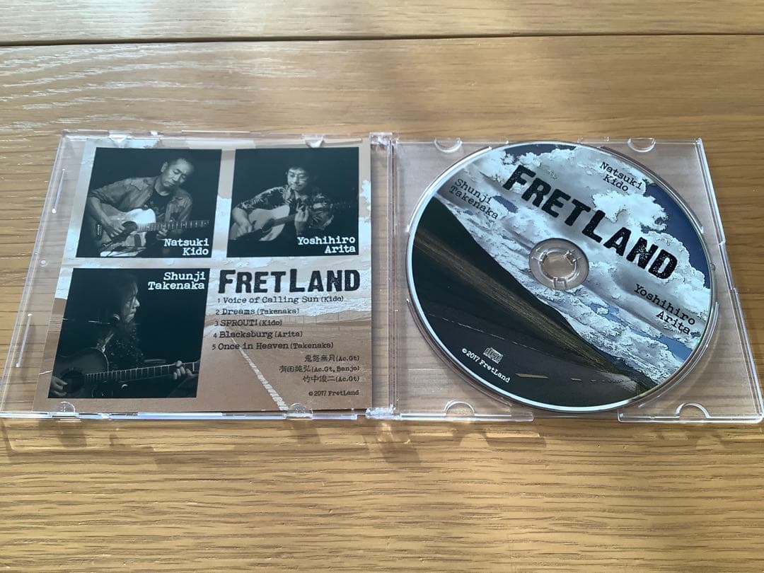 【新品同様】 FRET LAND サイン入り CD
