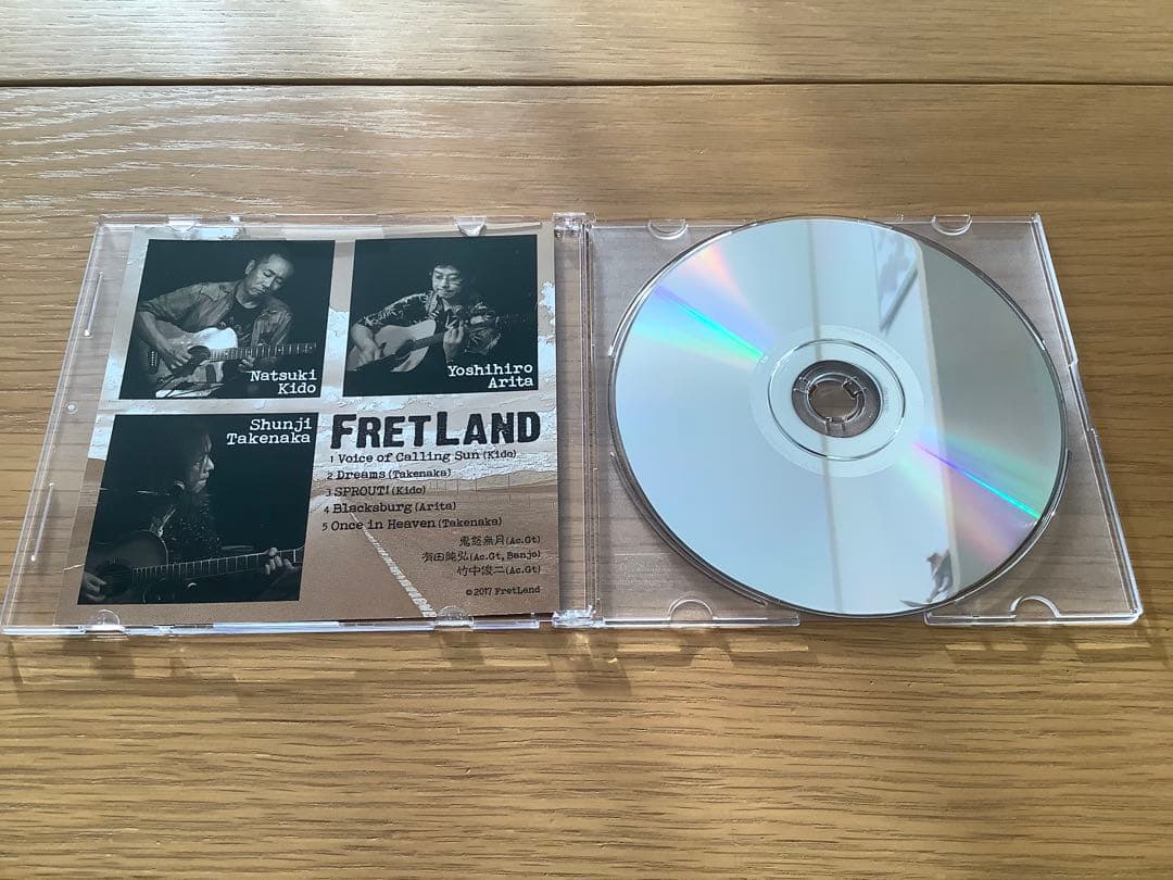 【新品同様】 FRET LAND サイン入り CD