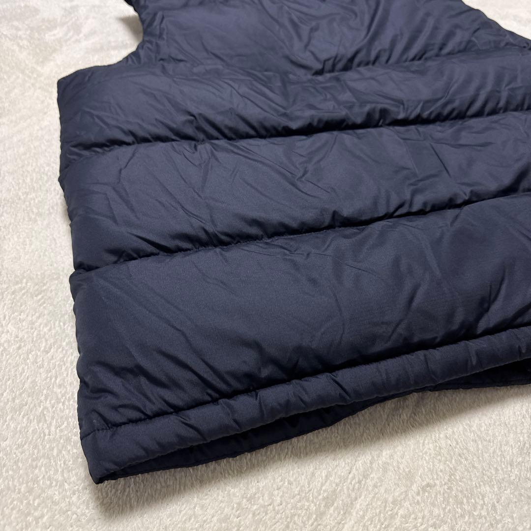 極美品 ポロラルフローレン ダウンベスト XXL 肉厚 ネイビー ダブルジップ