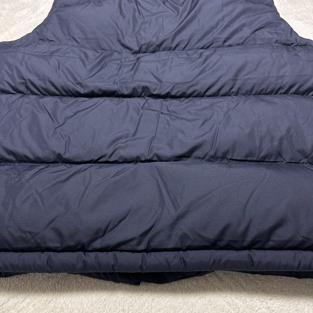 極美品 ポロラルフローレン ダウンベスト XXL 肉厚 ネイビー ダブルジップ