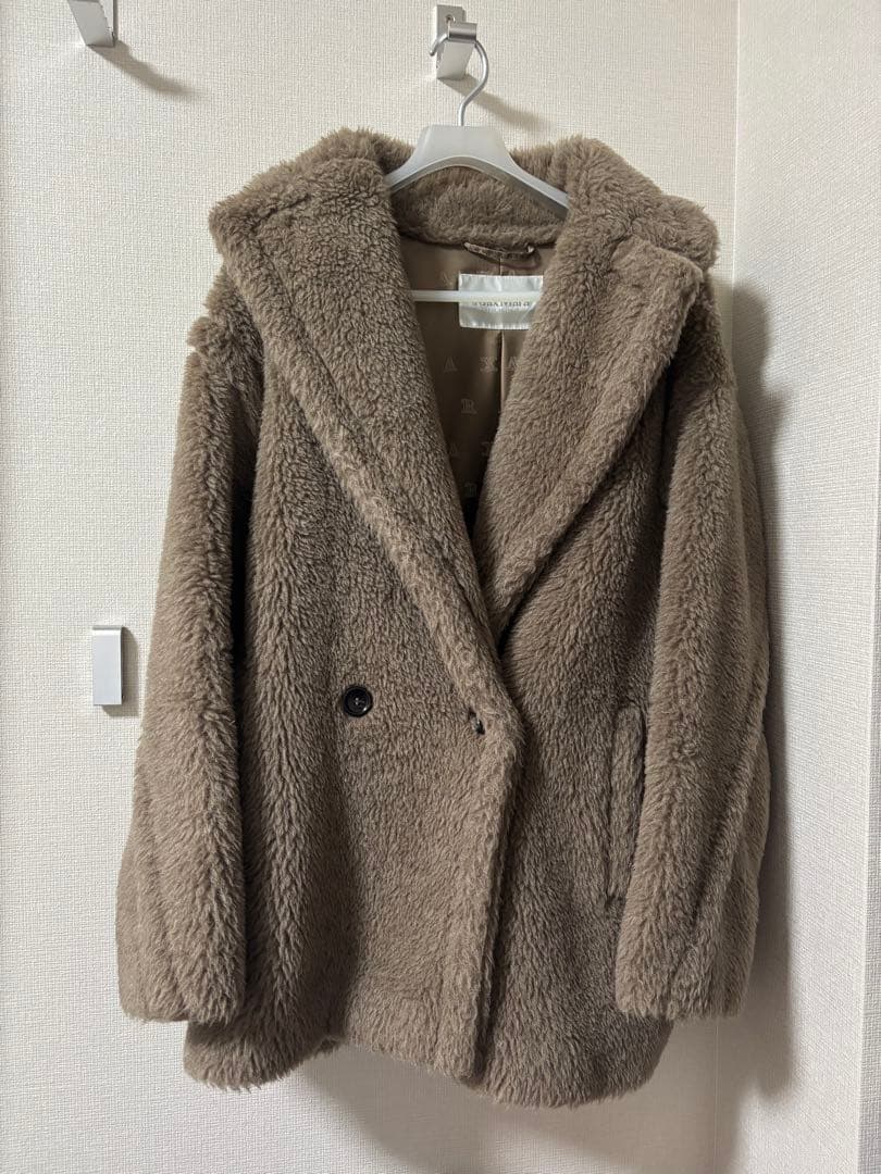 Max Mara テディベア ショート コート