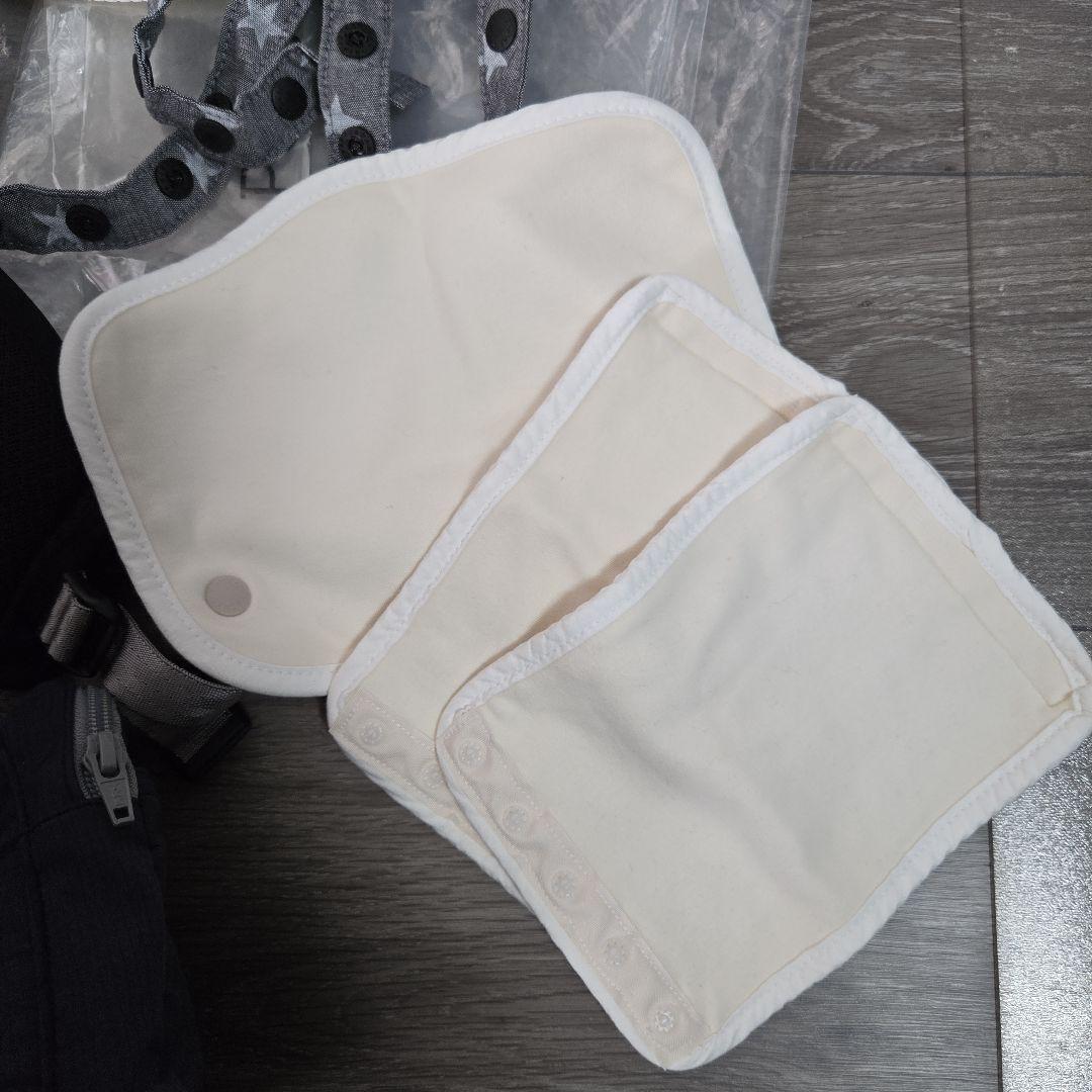 【付属品未使用】MIKIHOUSE ポグネー ヒップシート付き抱っこ紐