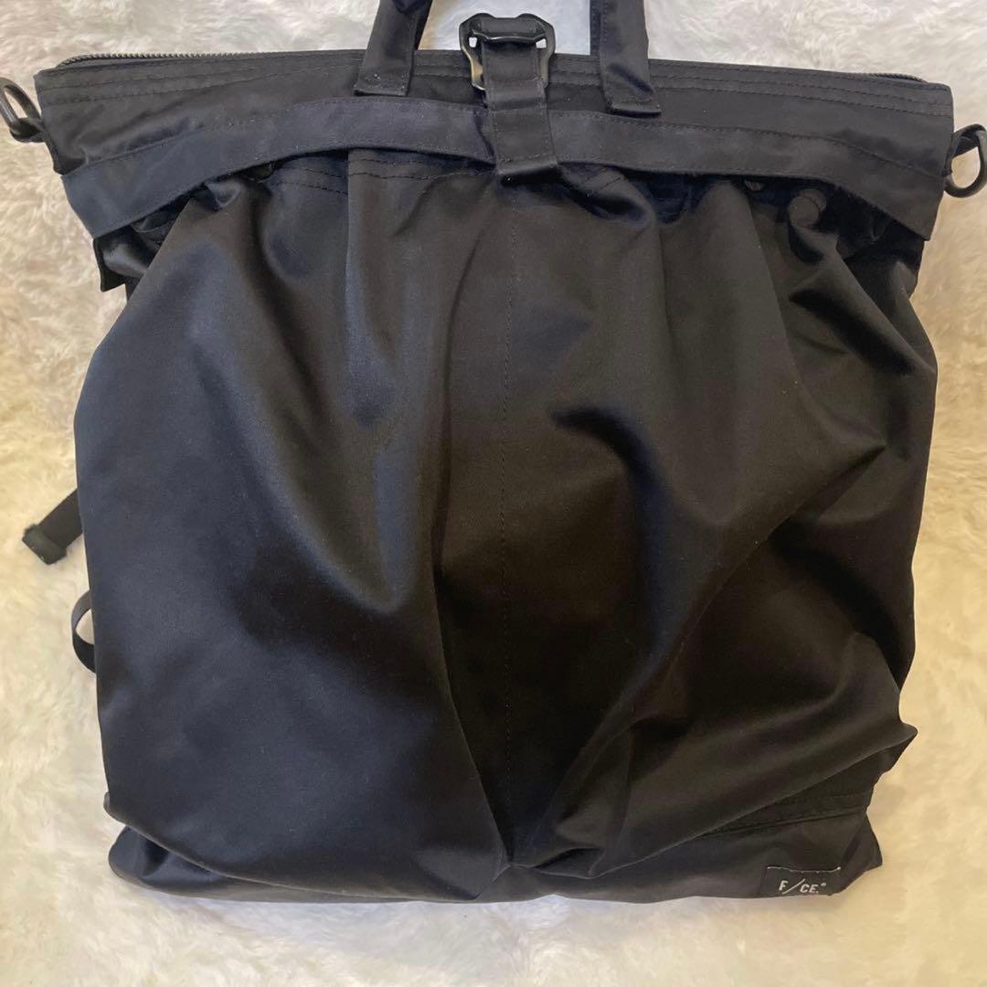 F/CE.エフシーイー3WAY ヘルメットバッグ　ショルダー　リュック　ブラック