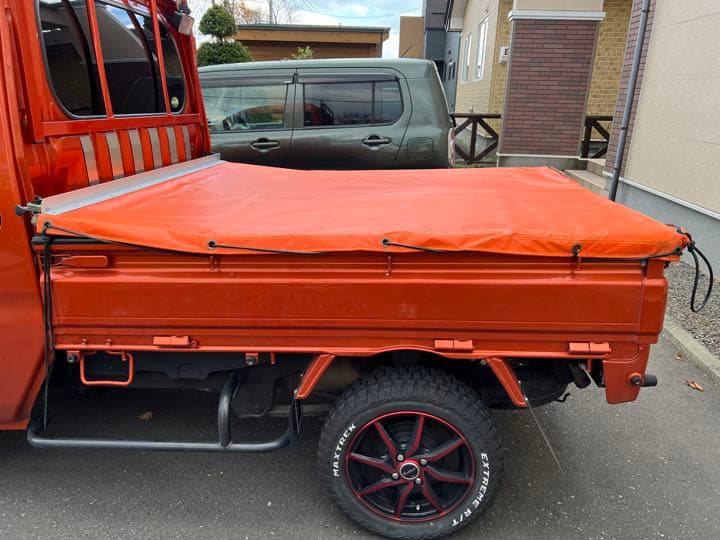 軽トラックジャンボ用、特注荷台シート