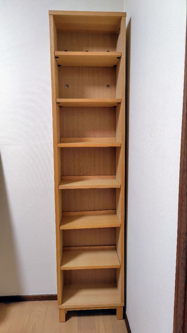 無印良品 「組み合わせて使える木製収納 」 奥行21cm ミドルタイプ・スリム