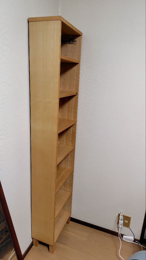 無印良品 「組み合わせて使える木製収納 」 奥行21cm ミドルタイプ・スリム