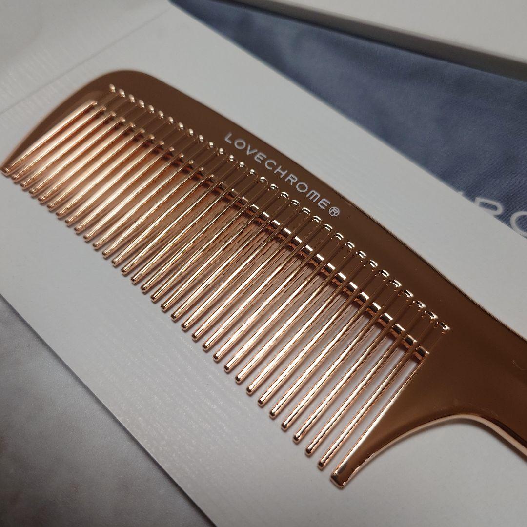 LOVECHROME ラブクロム K24GP テツキ ローズ ゴールド くし