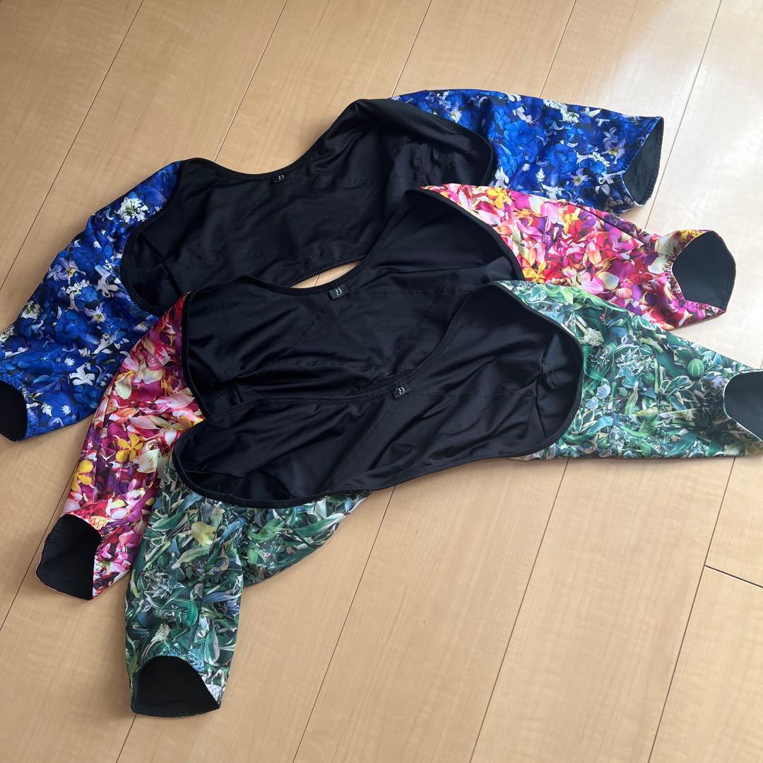 Yogini 猫背矯正ベルト 花柄　3枚セット