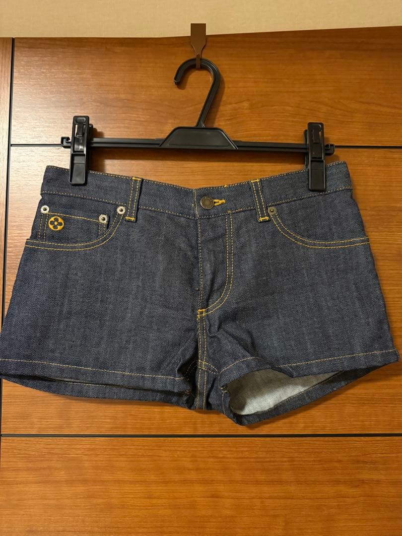 ルイヴィトン　デニムショートパンツ