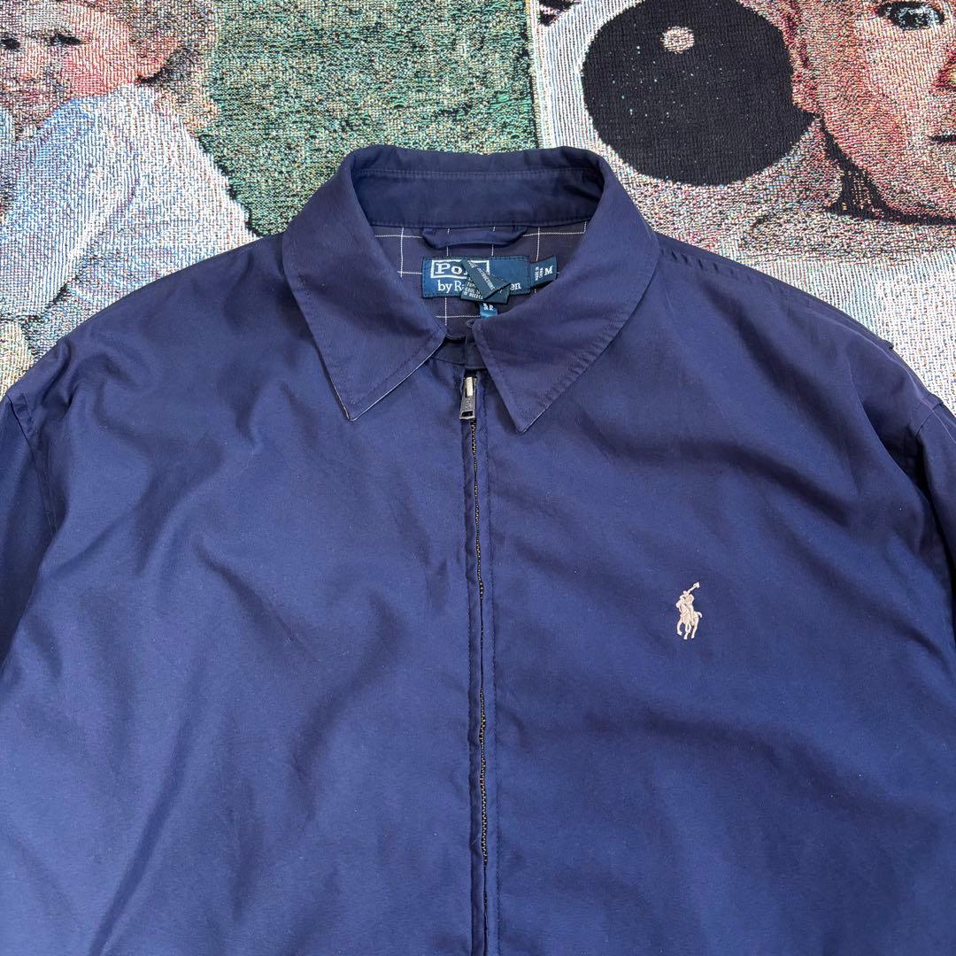 90s Polo Ralph Lauren スイングトップ　裏地チェック