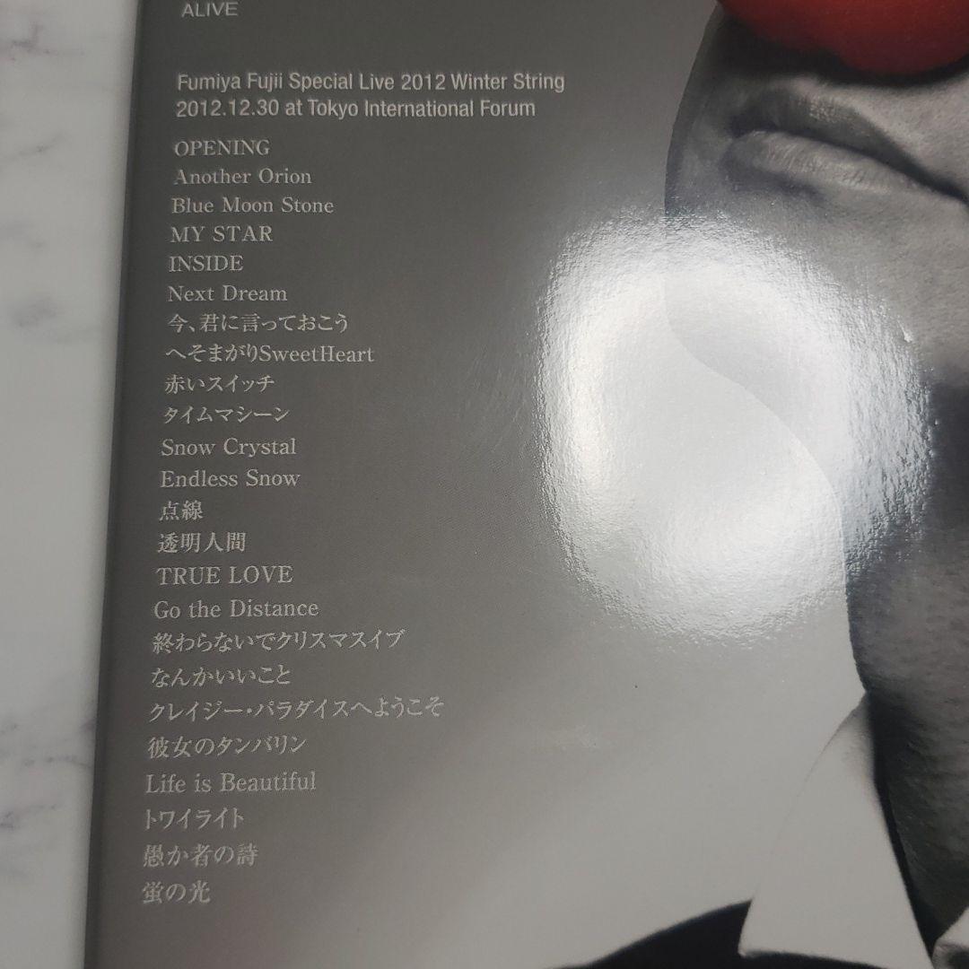 2012 藤井フミヤ LIVE Blu-ray 完全生産限定 廃盤