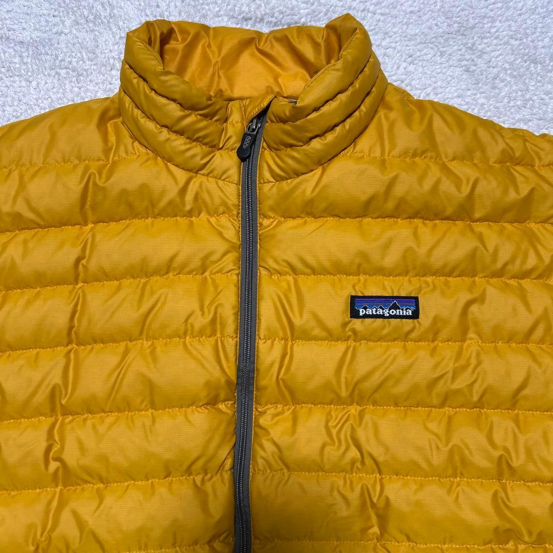 Patagoniaパタゴニア　ダウンセーター　ダウンジャケット　L イエロー
