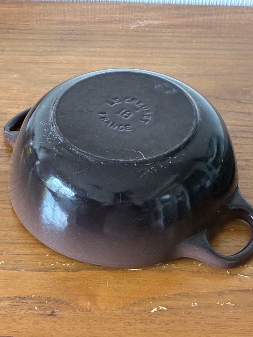 【まりお様】LE CREUSET ル・クルーゼ18cmマルミット　ガナッシュ
