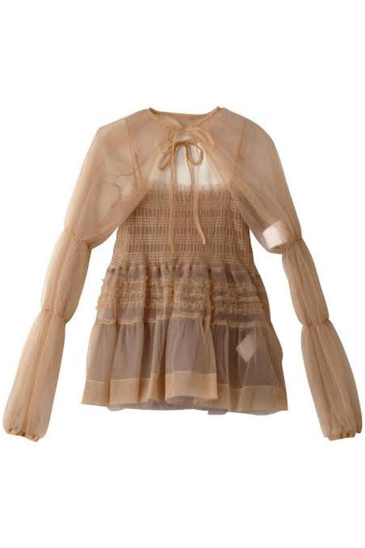 MAISON SPECIAL チュールキャミボレロ