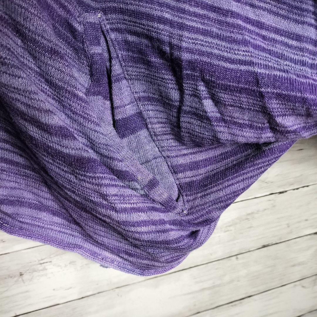 新品未使用品 LGB ルグランブルー ポンチョ パーカー フーディ ボーダー