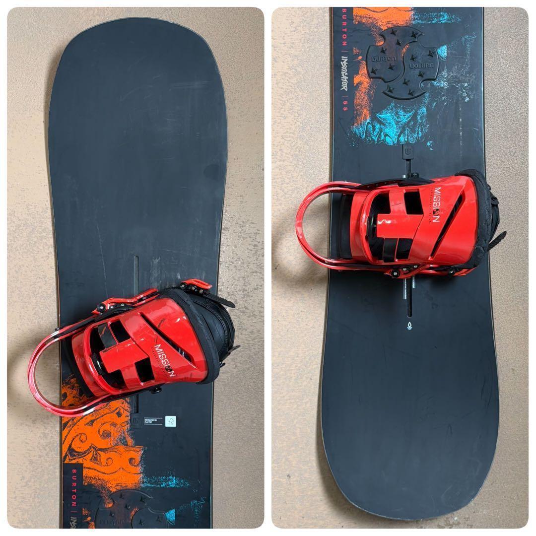 ビギナーに最適！ BURTON フラットロッカー INSTIGATOR 155