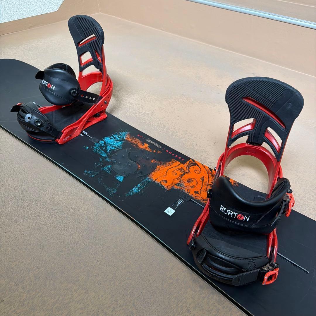 ビギナーに最適！ BURTON フラットロッカー INSTIGATOR 155