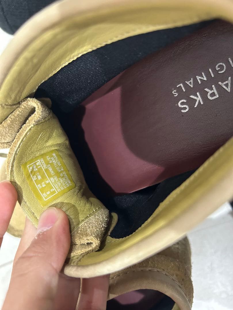 Clarks ワラビー GORE-TEX スリッポン